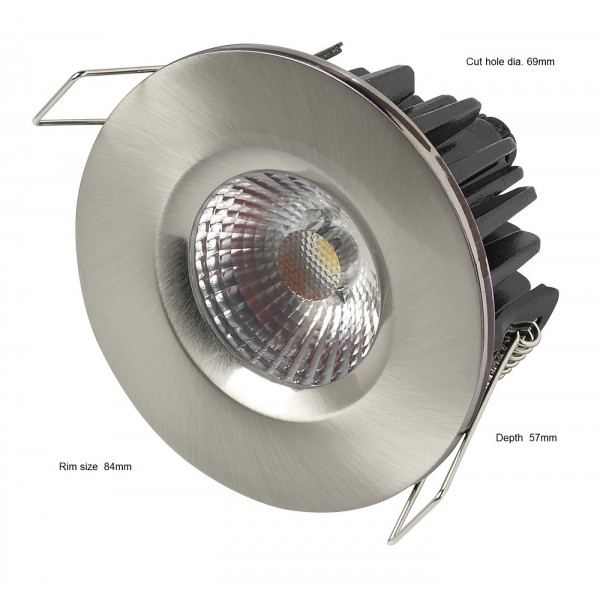 Fixed Fire Rated Downlight with Integrated LED